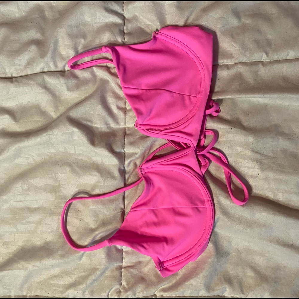 HOT PINK BIKINI TOP